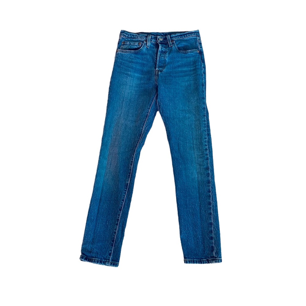 Vintage Levi’s 501 Button Up Denim Skinny Jeans Women’s Size 26